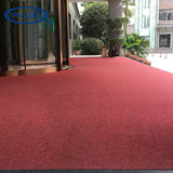 Akon™ Red Outdoor Dust Removal Non-slip Entrance Welcome Floor Mats Red Carpet