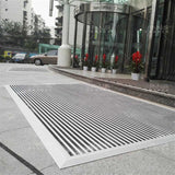 Deco™ High Load-bearing Reversible Commercial Outdoor Dust Removal Rubber Aluminum Entrance Door Flooring Mat