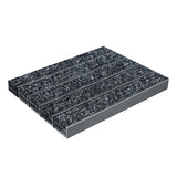 Anlury™ 22mm Commercial Non-slip Sand Scraping Dust Removal Recessed Aluminum Entrance Mat