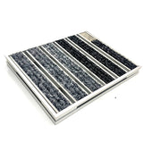 Anlury™ 22mm Commercial Non-slip Sand Scraping Dust Removal Recessed Aluminum Entrance Mat