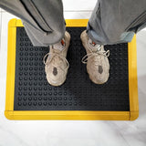 Bester™ Industrial Commercial Use Modular Rubber Interlocking Ball Bump Anti-fatigue Floor Mat